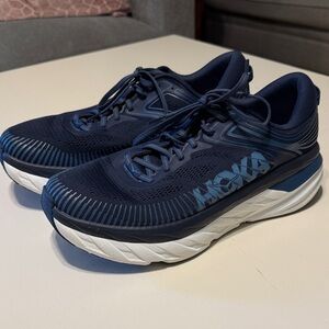 Hoka Men's Dark Blue Athletic Shoes